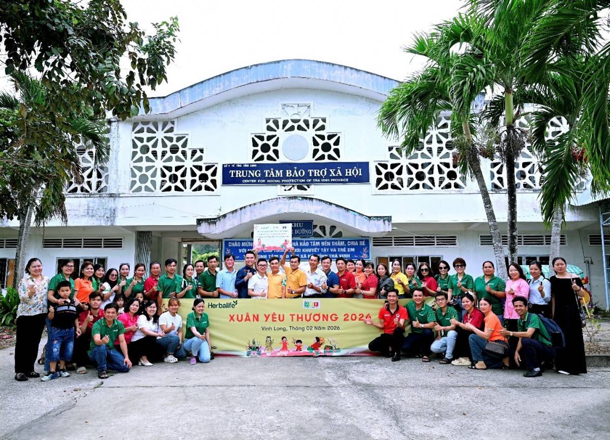 Lan tỏa mùa xuân sẻ chia tại các trung tâm Casa Herbalife