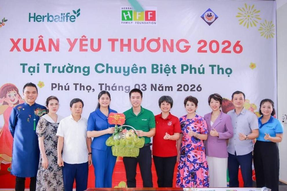 Lan tỏa mùa xuân sẻ chia tại các trung tâm Casa Herbalife