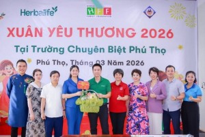 Lan tỏa mùa xuân sẻ chia tại các trung tâm Casa Herbalife