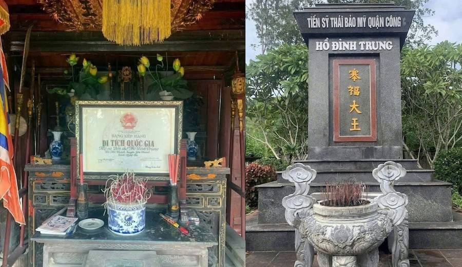 đền thờ và bia mộ Tiến sĩ Trần Đình Phong (xóm Lũy, xã Bình Minh) được công nhận Di tích Lịch sử cấp Quốc gia vào tháng 10 năm 1993.