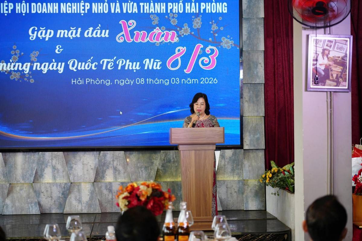 Hiệp hội Doanh nghiệp Nhỏ và Vừa Hải Phòng tôn vinh nữ doanh nhân tiêu biểu, lan tỏa khát vọng phát triển