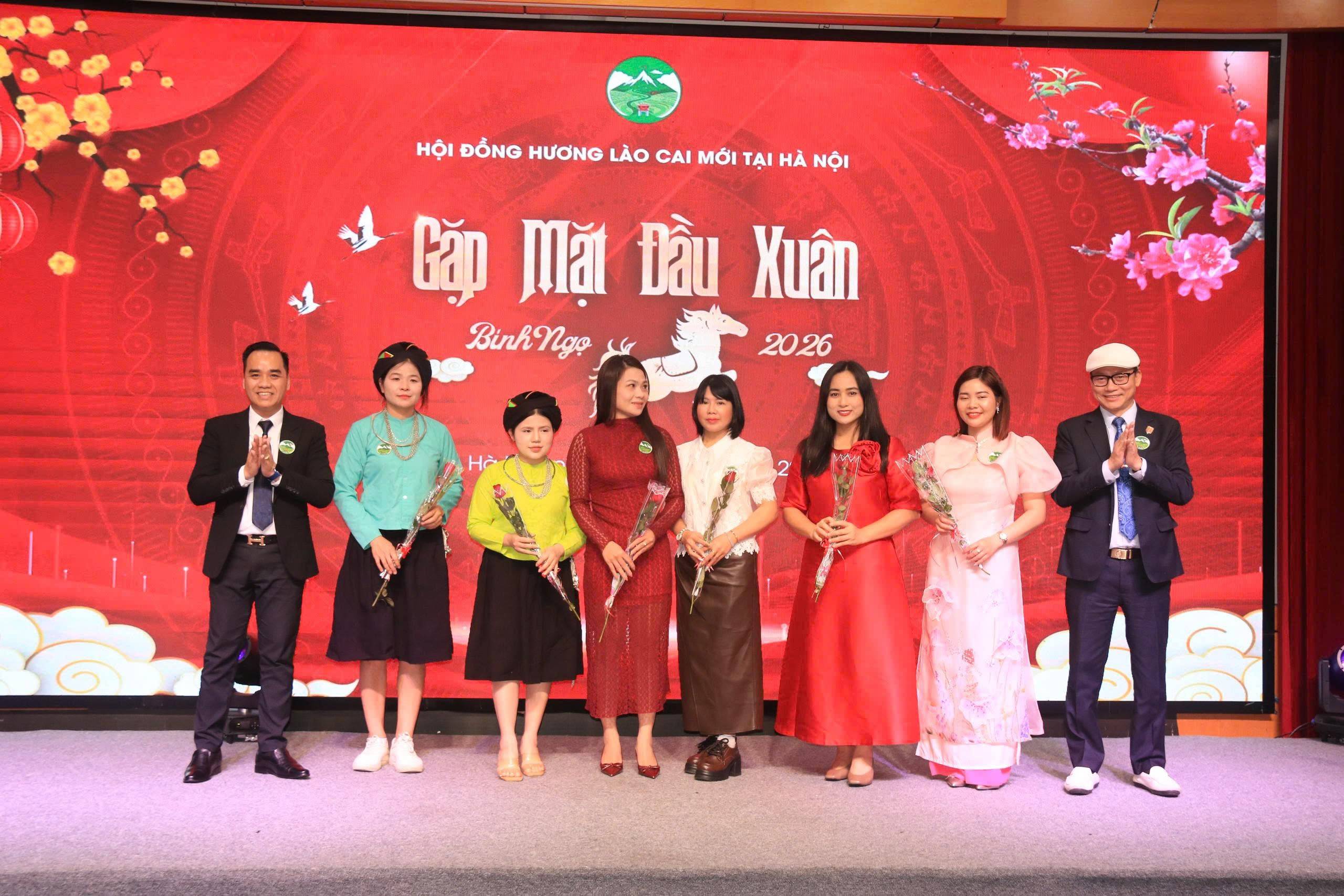 Hội đồng hương Lào Cai tại Hà Nội gặp mặt đầu xuân, kết nối sức mạnh cộng đồng