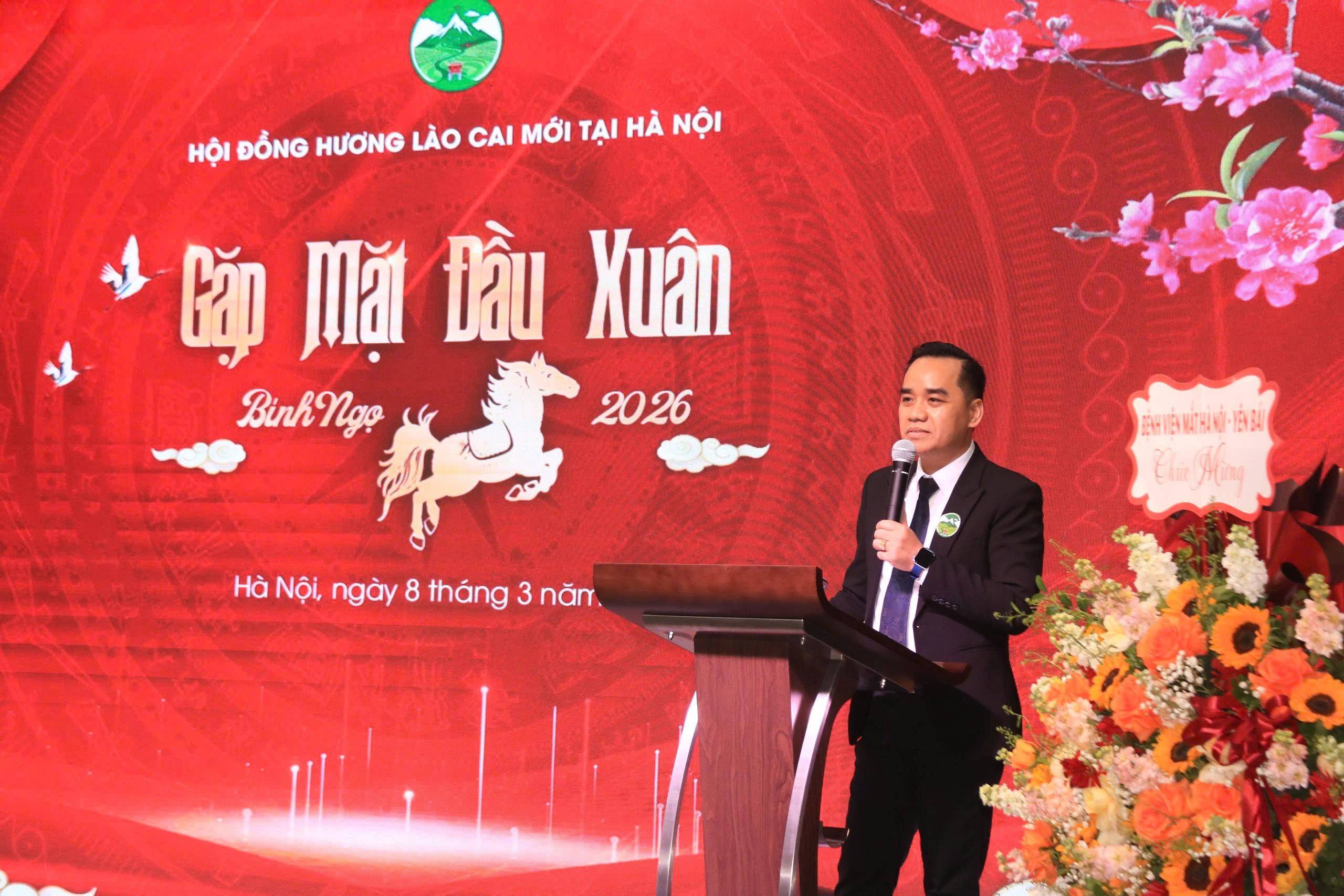 Hội đồng hương Lào Cai tại Hà Nội gặp mặt đầu xuân, kết nối sức mạnh cộng đồng