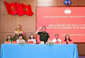 Ứng viên đại biểu Quốc hội khóa XVI Lê Công Đỉnh mong muốn thúc đẩy phát triển bền vững vùng Đồng Tháp Mười