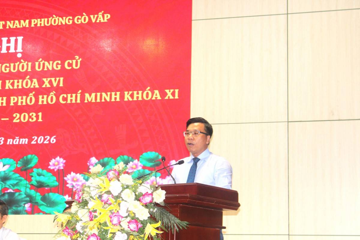 Phường Gò Vấp: Cử tri tại điểm bầu cử số 28 mong muốn thông qua các đại biểu tiếng nói của người dân được tiếp nhận và xử lý