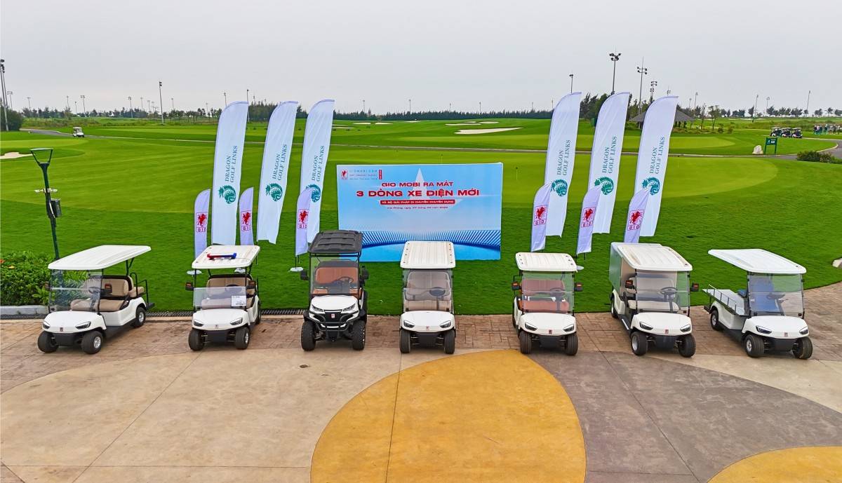 Xe điện nội khu GIO MOBI ra mắt 3 dòng sản phẩm, giá từ 114 triệu đồng