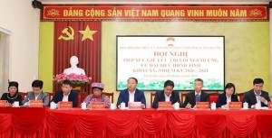 Cử tri Việt Lâm gửi gắm niềm tin, kỳ vọng vào đại biểu HĐND tỉnh Tuyên Quang khóa mới