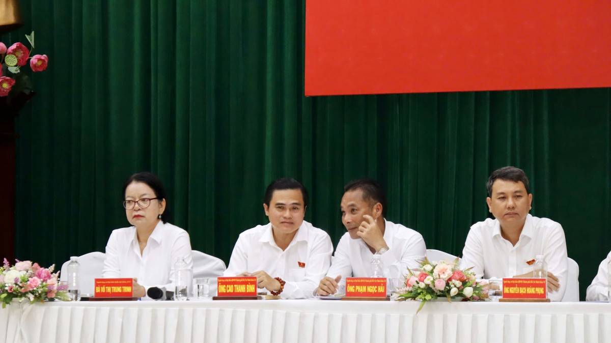 Ứng cử viên đại biểu HĐND TP. Hồ Chí Minh Cao Thanh Bình: Dấu ấn nghị trường và cam kết vì cử tri