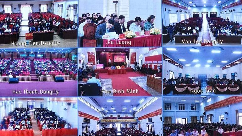 Thanh Hóa: Hội nghị vận hành mẫu trực tuyến về quy trình bỏ phiếu bầu cử đại biểu Quốc hội và HĐND các cấp