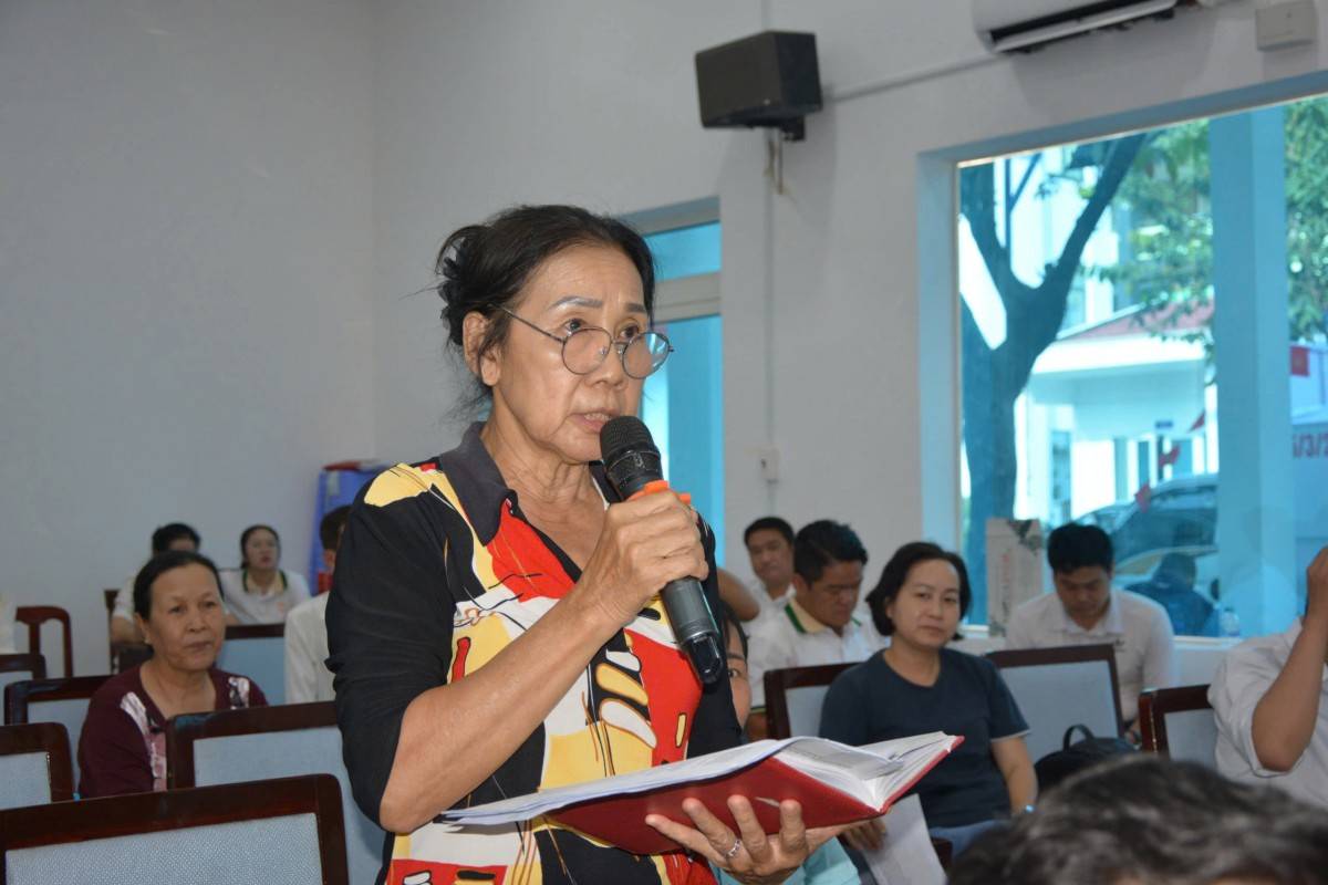 Cử tri phường Long Bình (TP.HCM): Đặt nhiều kỳ vọng vào các ứng cử viên đại biểu Quốc hội