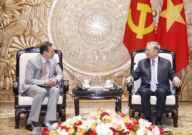 Tổng Bí thư Tô Lâm đề nghị GE Vernova tăng cường hợp tác bảo đảm an ninh năng lượng