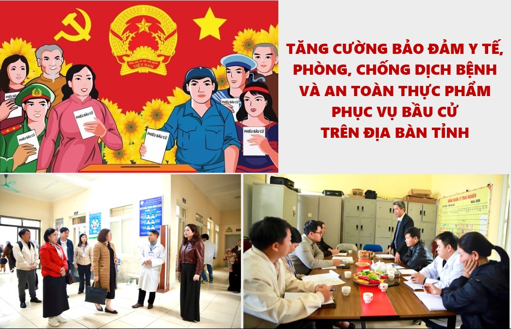 Lào Cai tăng cường bảo đảm y tế, phòng dịch và an toàn thực phẩm phục vụ bầu cử