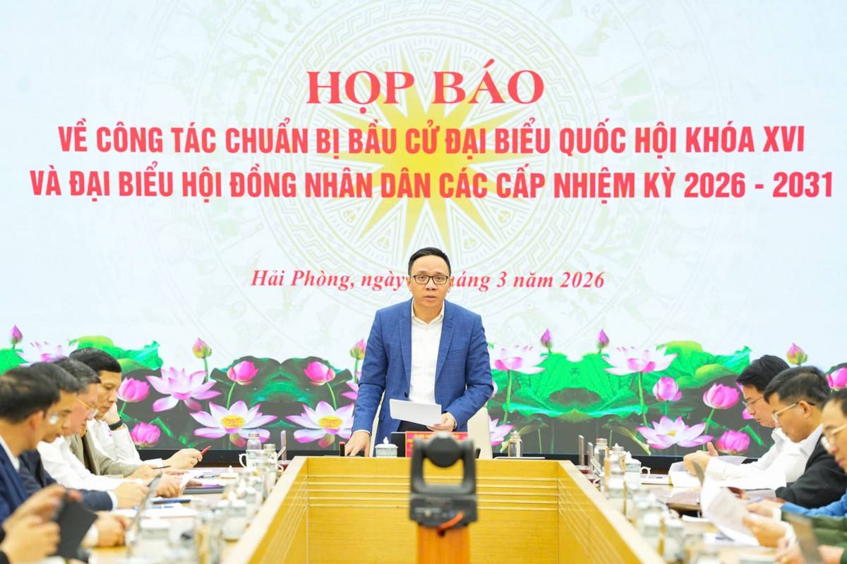 Hải Phòng: Chủ động, tích cực chuẩn bị cho cuộc bầu cử đại biểu Quốc hội khóa XVI và HĐND các cấp nhiệm kỳ 2026 – 2031