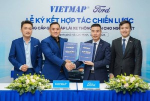 Ford Việt Nam và Vietmap hợp tác cung cấp giải pháp hỗ trợ lái xe thông minh
