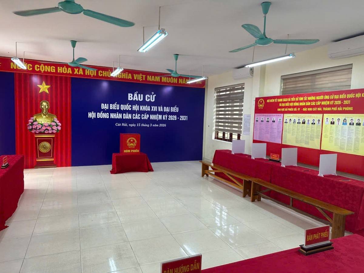 Hải Phòng: Những lá phiếu gửi trọn niềm tin và khát vọng vươn khơi