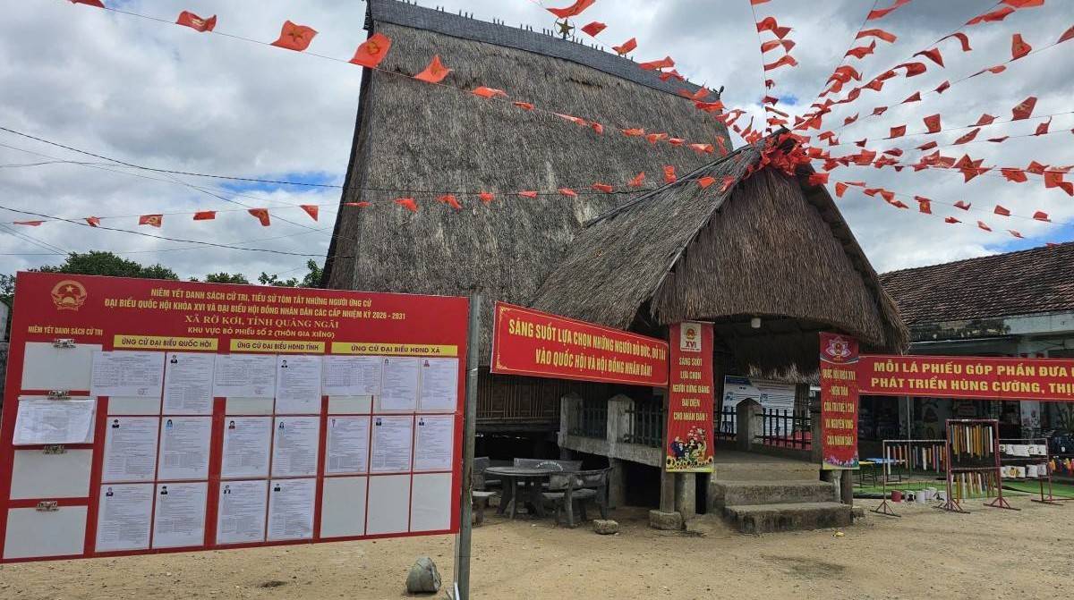 Các xã vùng biên giới Quảng Ngãi sẵn sàng cho ngày bầu cử