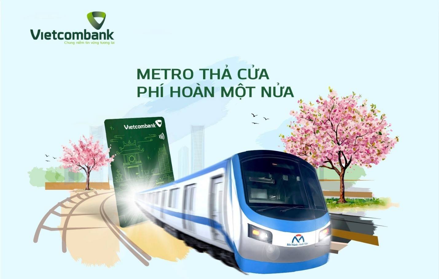 Một ngày ở TP. Hồ Chí Minh: Đi Metro, ăn tối, đặt chuyến đi… bằng một chạm