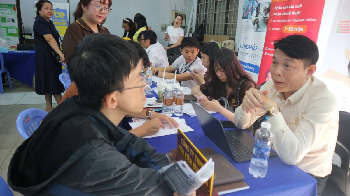 Doanh nghiệp xây dựng, bất động sản dẫn đầu nhu cầu tuyển dụng quý II/2026