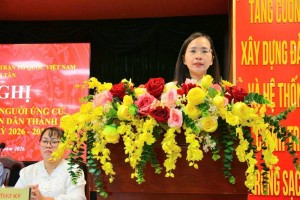 Ứng cử viên Đại biểu HĐND TP.HCM Phạm Thị Tuyết Nga: Hành động theo chương trình “Ba làm”