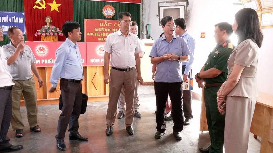 Lâm Đồng: Kiểm tra trọng điểm công tác chuẩn bị bầu cử tại phường La Gi