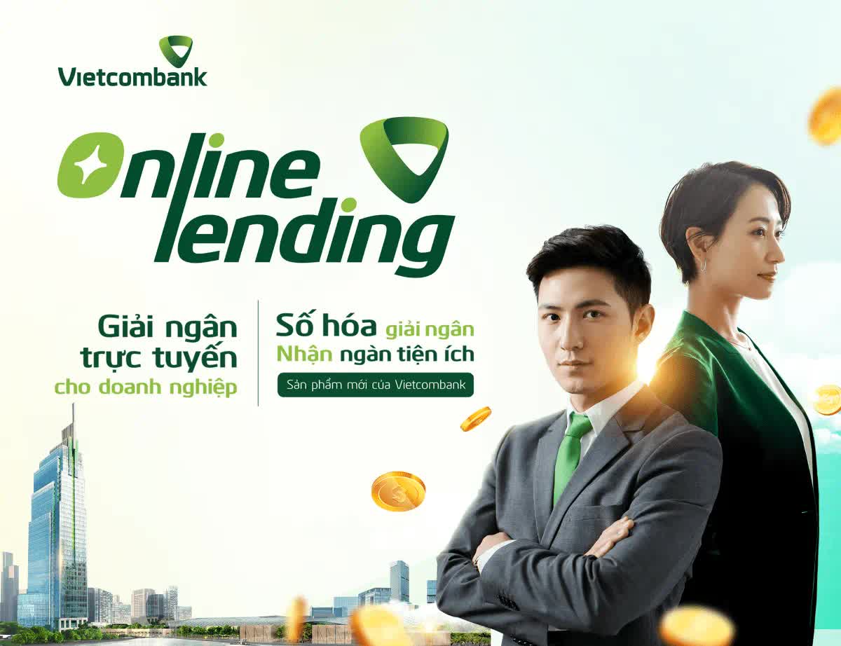 Vietcombank Online Lending - giải pháp giải ngân trực tuyến ưu việt, được thiết kế nhằm đáp ứng nhu cầu vốn một cách nhanh chóng và hiệu quả cho doanh nghiệp.