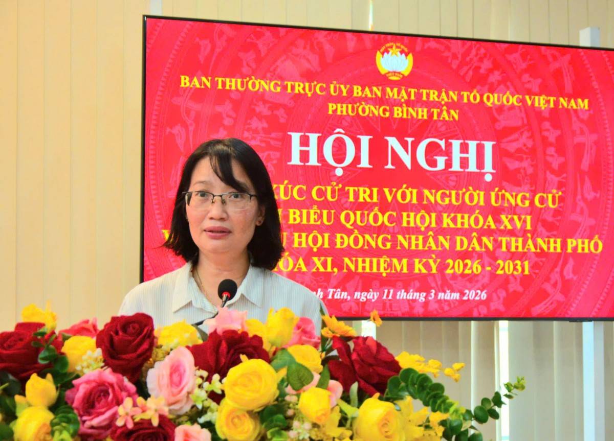 Bà Trần Thị Diệu Thuý- phó chủ tịch UBND TP. Hồ Chí Minh, đại biểu Quốc hội khoá XIII, XIV, XV