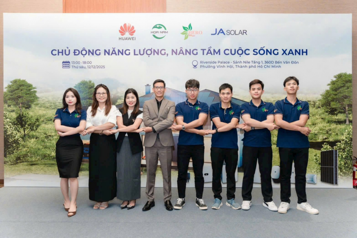Heropower: Tăng tốc hệ sinh thái dịch vụ, đồng hành cùng cộng đồng năng lượng mặt trời