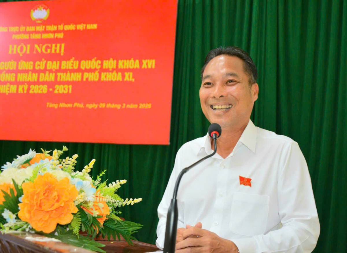 Ông Phạm Ngọc Hải, Phó Chủ tịch Hiệp hội Du lịch TP.HCM, ứng cử viên đại biểu HĐND TP.HCM khóa XI.