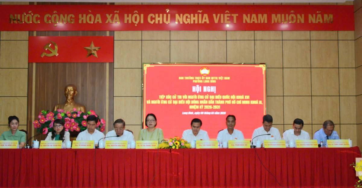 Đơn vị bầu cử số 34 gồm các phường Tăng Nhơn Phú, Long Bình và Long Phước 