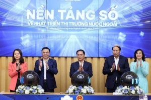 Khai trương nền tảng số phát triển thị trường nước ngoài, tăng tốc hỗ trợ doanh nghiệp xuất khẩu