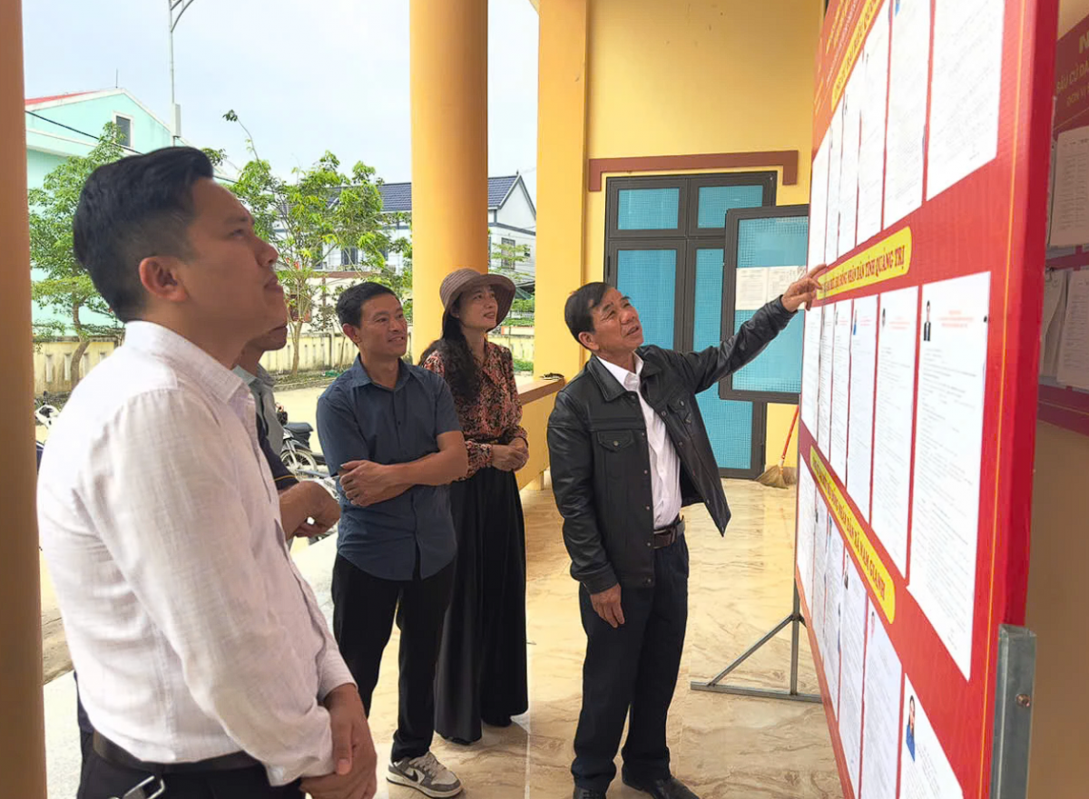 Quảng Trị: Rà soát danh sách cử tri, ứng dụng dữ liệu dân cư phục vụ công tác bầu cử