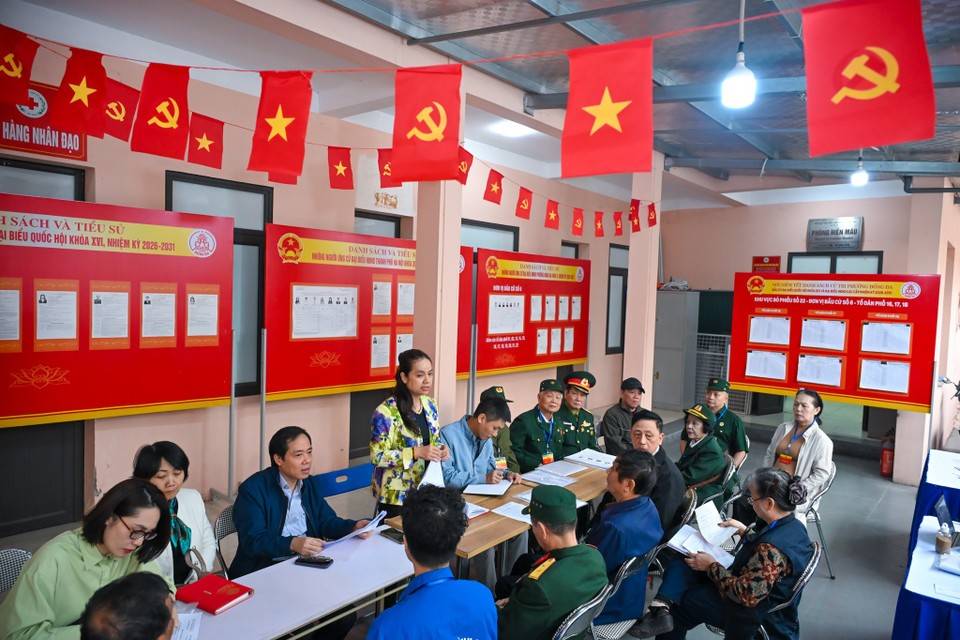 Hà Nội vận hành thử quy trình bỏ phiếu trước ngày bầu cử