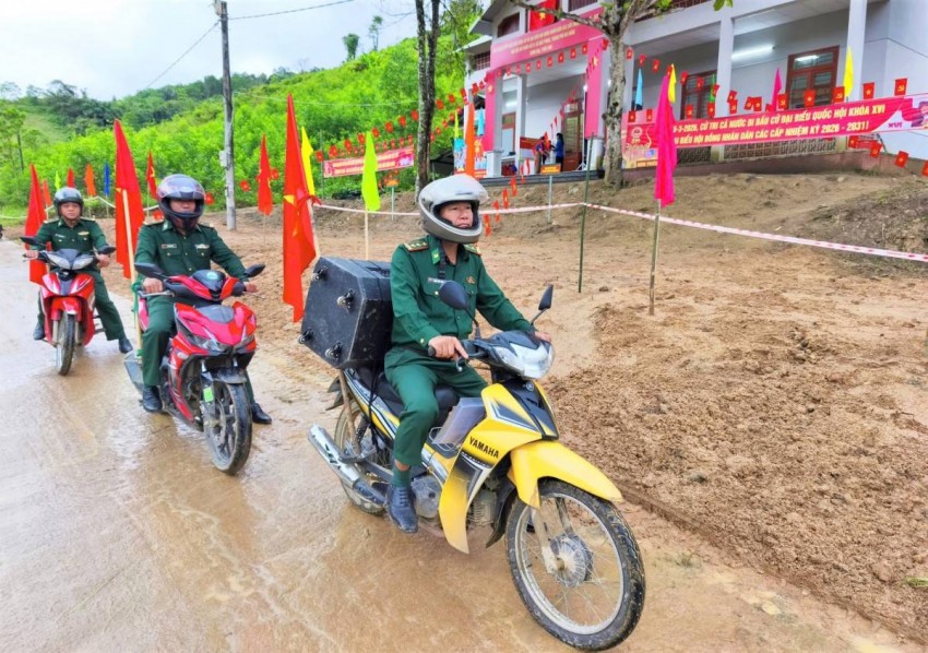 hoạt động tuyên truyền về cuộc bầu cử 