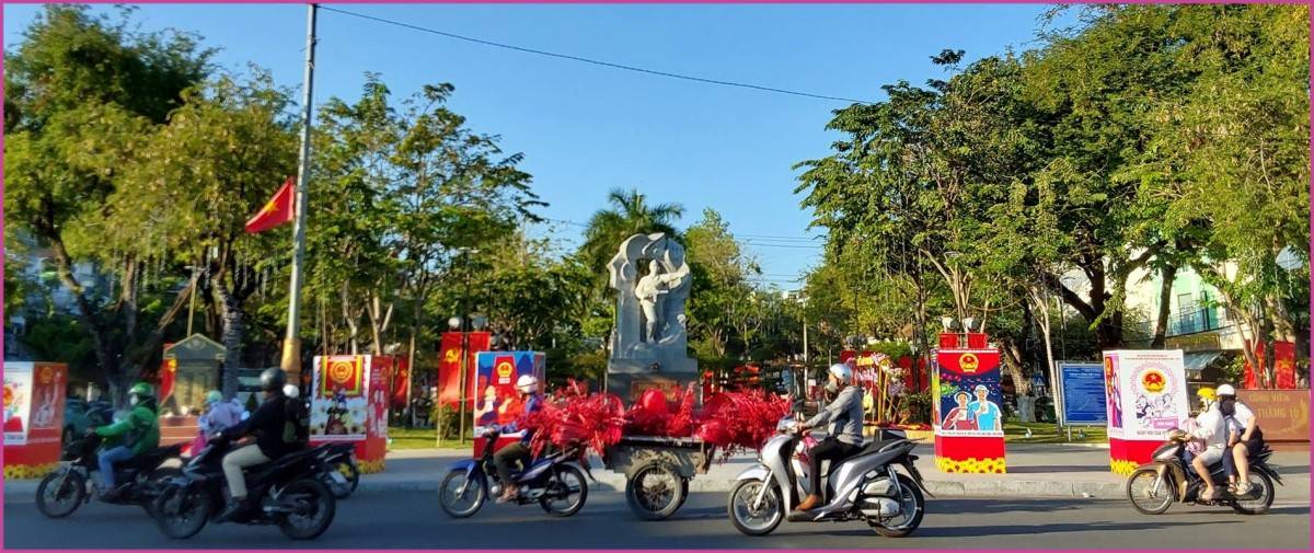 Phường Nam Nha Trang, Cam Ranh tuyên truyền lưu động về bầu cử đại biểu Quốc hội khóa XVI và đại biểu HĐND các cấp