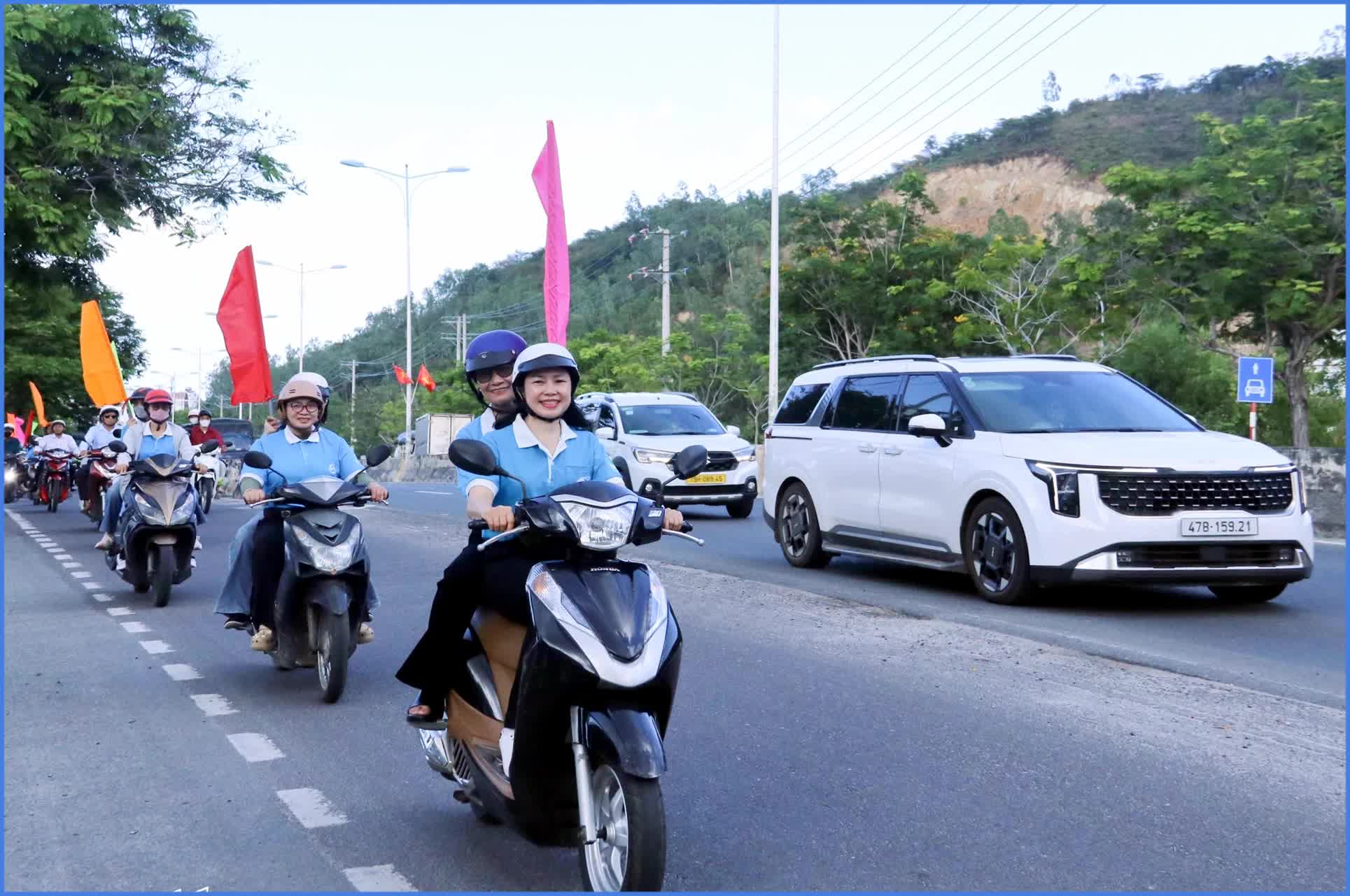 Phường Nam Nha Trang, Cam Ranh tuyên truyền lưu động về bầu cử đại biểu Quốc hội khóa XVI và đại biểu HĐND các cấp