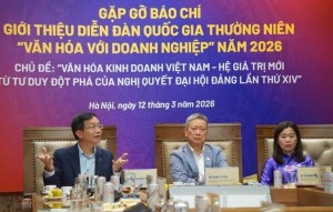 Sắp công bố Bộ tiêu chí văn hóa kinh doanh Việt Nam tại Diễn đàn 2026