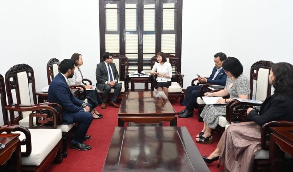 Quang cảnh buổi làm việc (Ảnh: Báo Nhân dân).