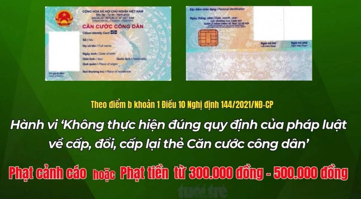 Không ít người dân quên xem, kiểm tra thông tin về hạn sử dụng dẫn đến nhiều trường hợp thẻ Căn cước công dân hết hạn. Việc sử dụng CCCD hết hạn không chỉ gây nhiều khó khăn trong các giao dịch hàng ngày mà còn có thể bị xử phạt cảnh cáo.
