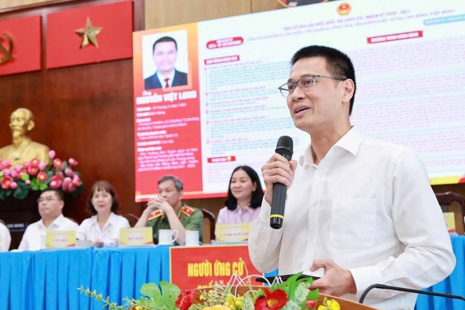 Ứng cử viên đại biểu Quốc hội Khóa XVI Nguyễn Việt Long: Khơi thông nguồn lực kinh tế số và cam kết "nói được, làm được" với cử tri