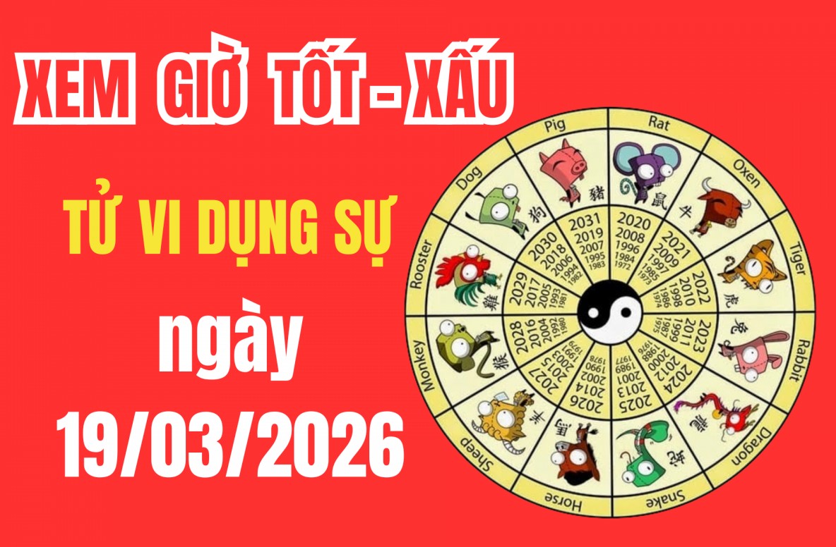 Tử vi hôm nay ngày 19/3/2026: Phân tích chi tiết 9 yếu tố tử vi dụng sự giúp bạn chọn ngày làm việc lớn