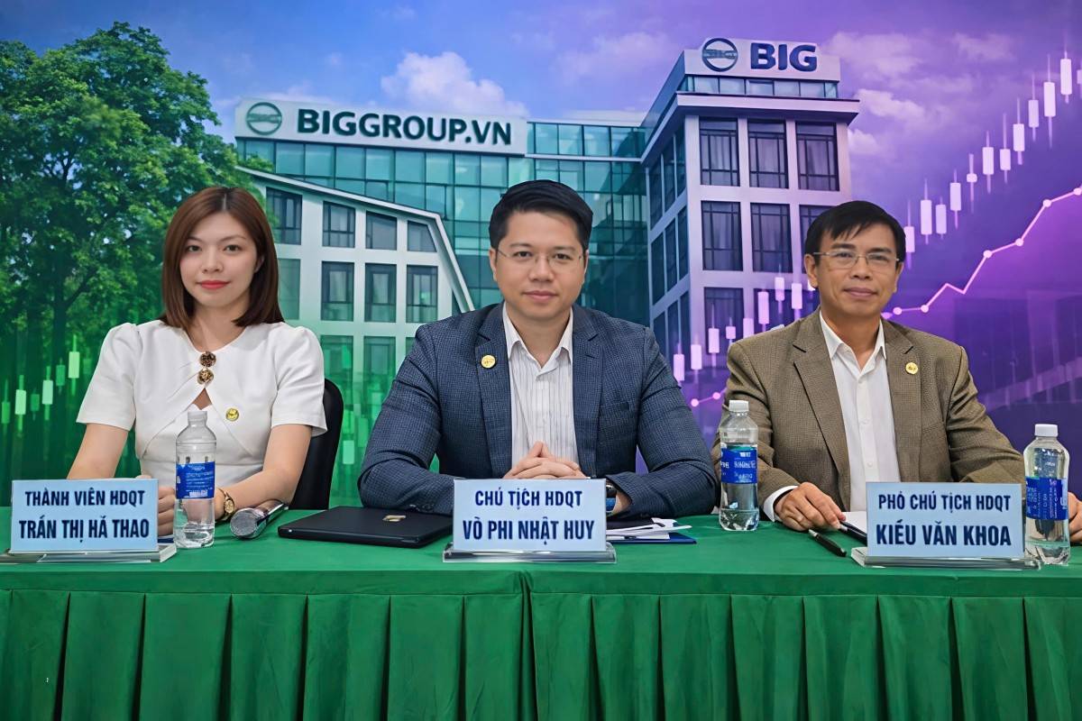 Ba thành viên HDQT của Big Group Holdings đồng loạt xuống tiền mua cổ phiếu công ty