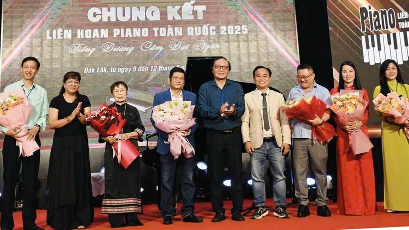 Cuộc thi piano toàn quốc năm 2025 đã tạo dấu ấn cho phong trào piano tại khu vực Tây Nguyên (Ảnh: https://nhandan.vn).