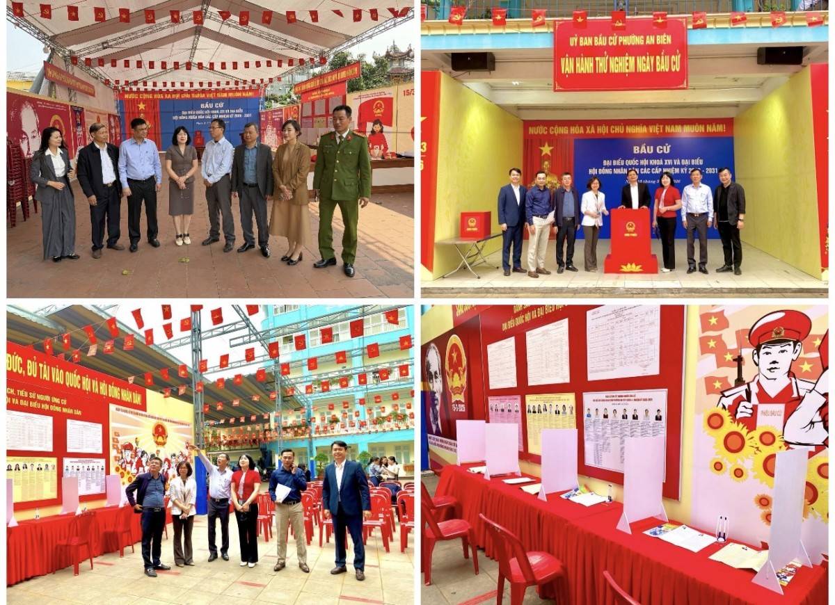 117 xã, phường Hải Phòng hoàn tất 100% công tác chuẩn bị cho Ngày bầu cử