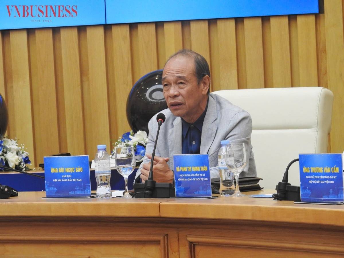 Ông Bùi Ngọc Bảo - Chủ tịch Hiệp hội Xăng dầu Việt Nam.