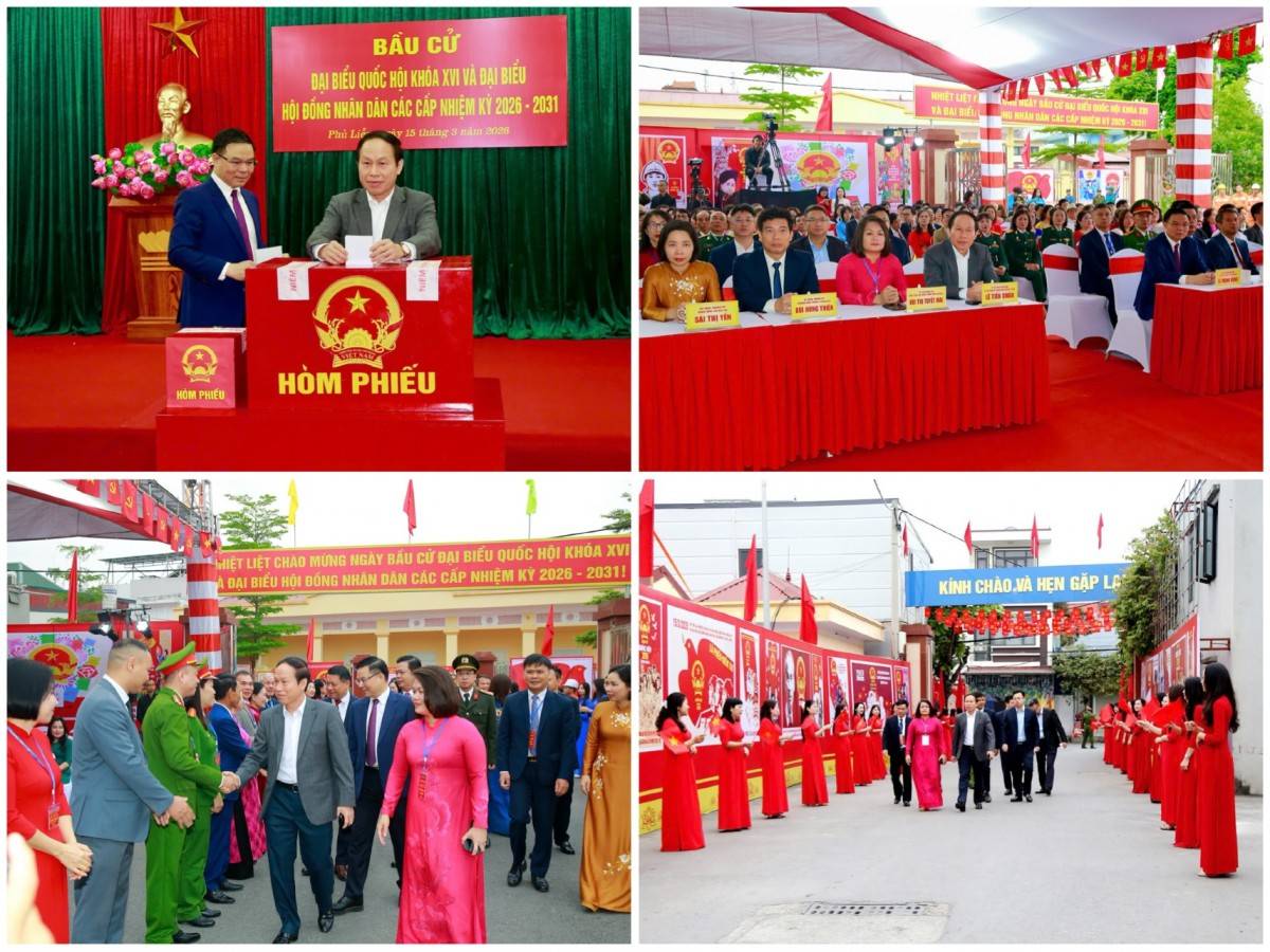 Hải Phòng tưng bừng Ngày hội non sông: Hơn 3,2 triệu cử tri đi bầu cử đại biểu Quốc hội và HĐND các cấp