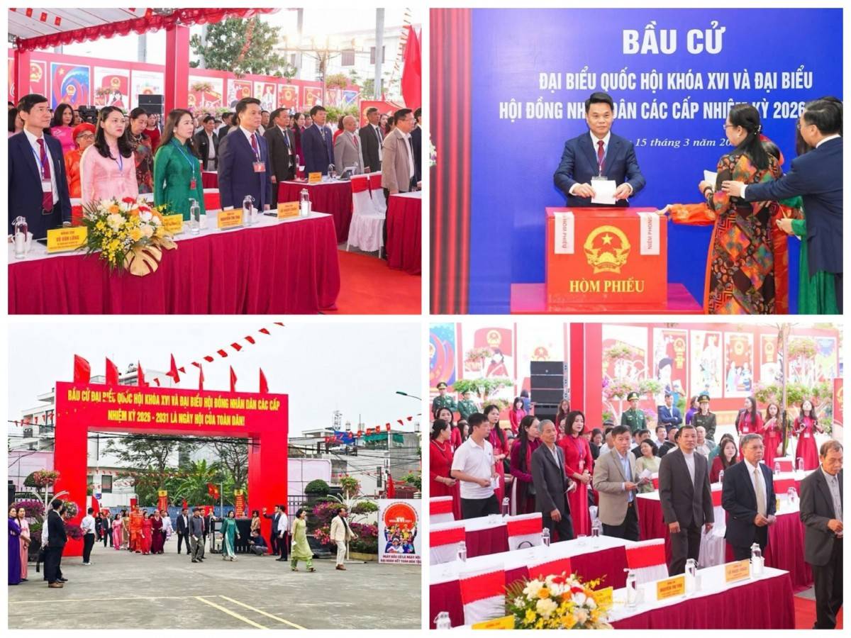 Hải Phòng tưng bừng Ngày hội non sông: Hơn 3,2 triệu cử tri đi bầu cử đại biểu Quốc hội và HĐND các cấp