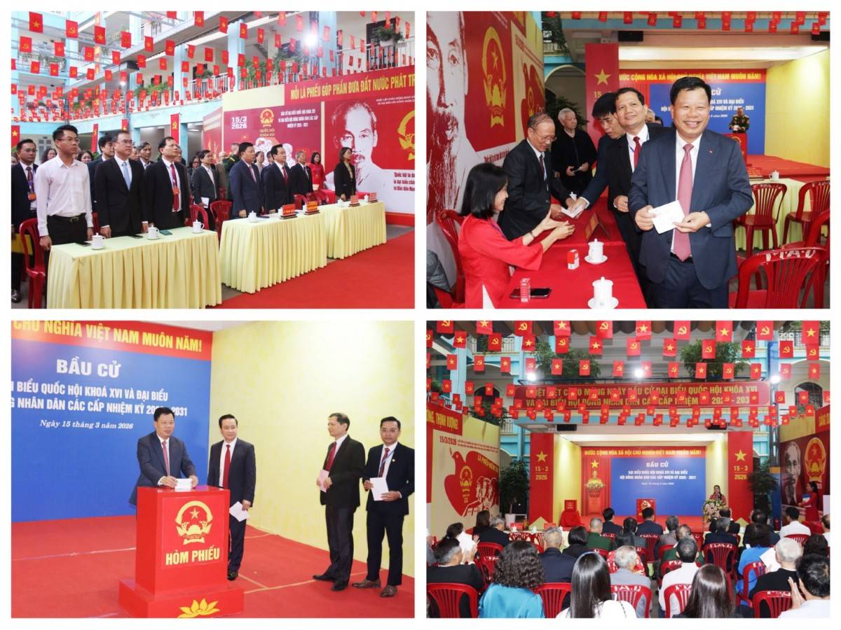 Hải Phòng tưng bừng Ngày hội non sông: Hơn 3,2 triệu cử tri đi bầu cử đại biểu Quốc hội và HĐND các cấp