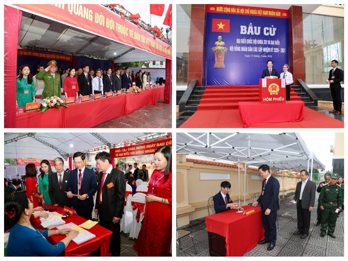 Hải Phòng tưng bừng Ngày hội non sông: Hơn 3,2 triệu cử tri đi bầu cử đại biểu Quốc hội và HĐND các cấp