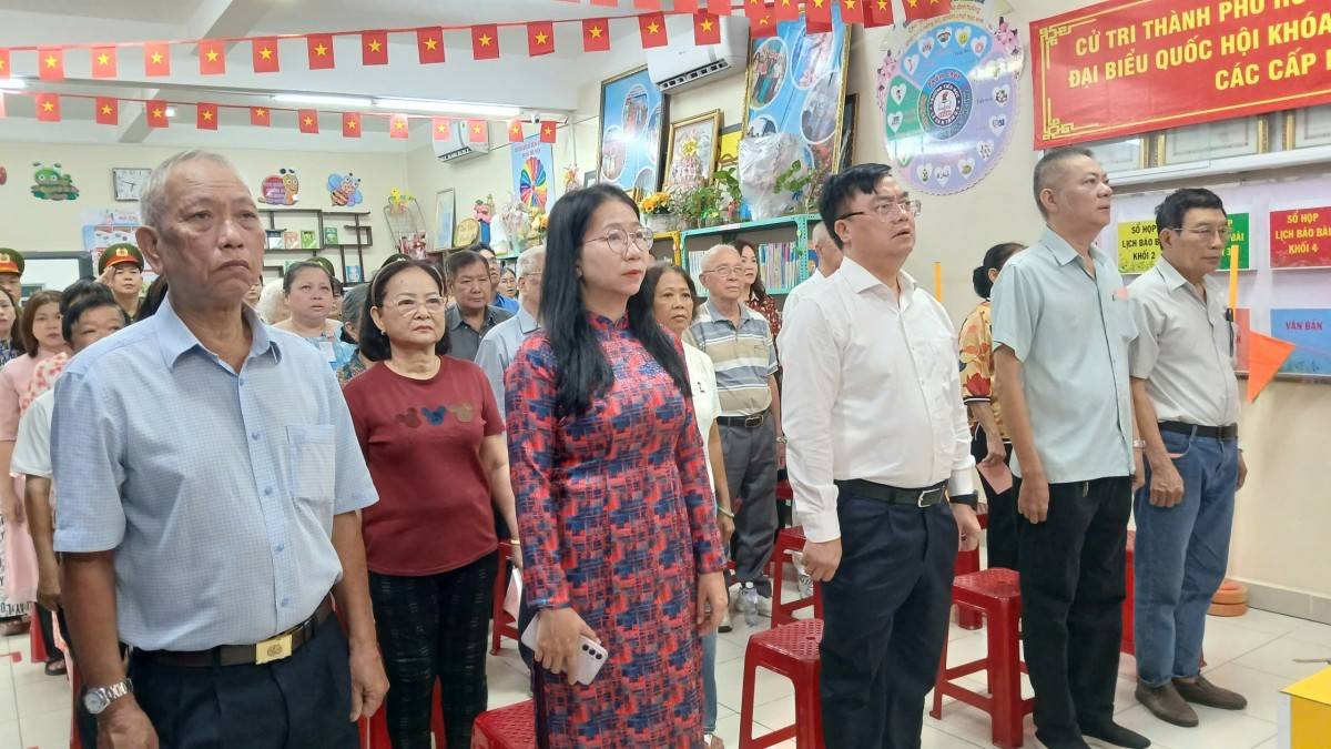 TP.HCM: 5.068 khu vực bỏ phiếu khai mạc bầu cử