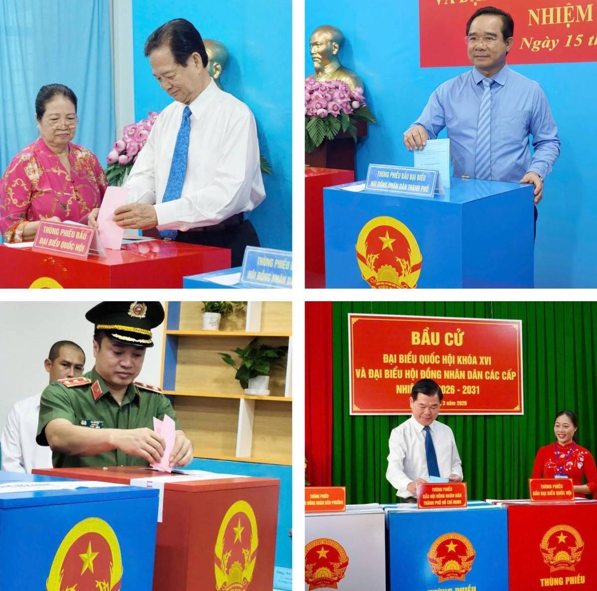 TP.HCM: 5.068 khu vực bỏ phiếu khai mạc bầu cử